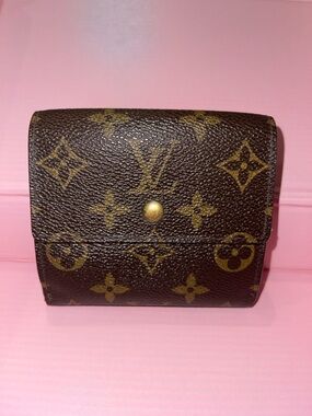 100% Authentic Louis Vuitton Monogram Tri-Fold Wallet